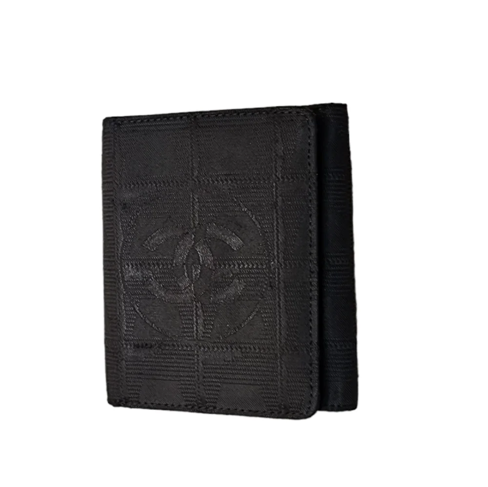 Channel Black Trifold Wallet date code 7877874